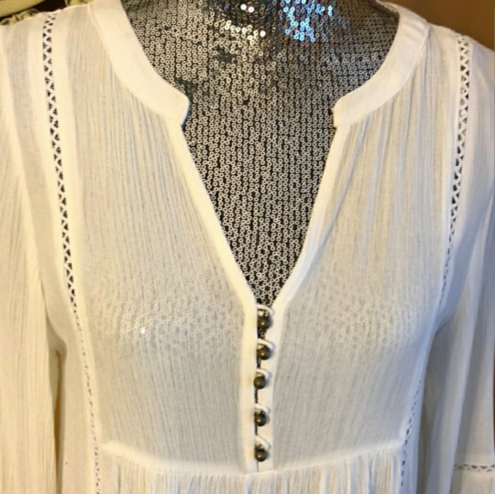 PPLA Soft Off White Dress NWOT - Picture 3 of 7